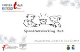 SpeedNetworking y clausura EMPLEA-t 4x4 Cangas de Onis y Ribadesella