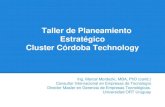Taller de Planeamiento Estrategico, Cluster Cordoba Technology, marzo 2013
