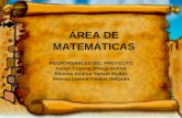 Presentación area de matemáticas,2010 2011