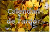 Calendari de Tardor