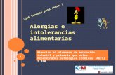 Alergias e intolerancias