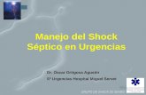 (2014 10-30) MANEJO SHOCK SEPTICO EN URGENCIAS (ppt)