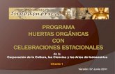 Programa Huertas Orgánicas con Celebraciones Estacionales