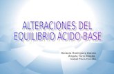 Alteraciones acidobase