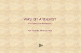 Was ist anders   diferencias - a. abarca