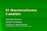 El nacionalismo catalán