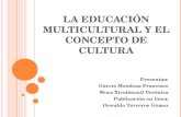 Educación Multicultural y concepto de cultura