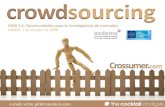 Crowdsourcing: WEB 2.0: Oportunidades para la investigación de mercados