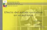 Efecto del estrés oxidativo en el autismo