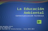 Educación ambiental - Contextualización histórica