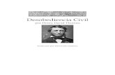 Henry Thoreau   Desobediencia Civil