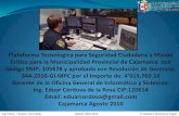 Ing CIP.120614 Eduar Cordova de la Rosa - Municipalidad Provincial de Cajamarca - Gestion 2007.2010 - Seguridad Ciudadana