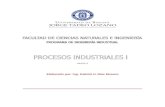 Procesos industriales i parte ii