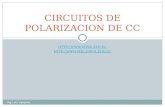 circuitos de polarizacion cc