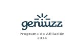 Programa de Afiliación Geniuzz
