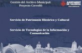 Gestion del archivo municipal: Proyecto Cervelló (Carmen Sahuquillo)