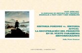 ”Historia forense vs historia actual_2. Julio Pérez.