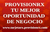 ProvisionRx Tu Mejor Oportunidad De Negocio!!