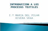 Introducción a los procesos textiles
