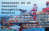 Venezuela en el contexto energetico mundial