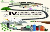 Libro-programa IV Congreso Nacional Desarrollo Rural