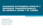 Inversión Extranjera en América Latina 2008