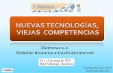 NUEVAS TECNOLOGÍAS, VIEJAS COMPETENCIAS. MATRONAS 2.0