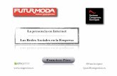La presencia en Internet - Futurmoda - Francisco Páez