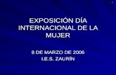 ExposicióN DíA Internac De La Mujer