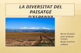 La diversitat del paisatge d'Espanya