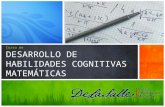 Curso de Desarrollo de Habilidades Cognitivas Matemáticas