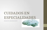 Cuidados en especialidades paciente neurologico