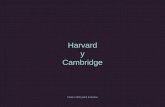 Harvard y Cambridge (por: macarmengutiérrezgarcía / carlitosrangel)