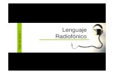 Lenguaje Radiofónico, elementos y funciones para el radiodrama