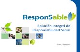 ResponSable - Solución Integral de RS para empresas
