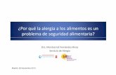 20131128 GGAlérgenos Por qué la alergia a los alimentos es un problema de seguridad alimentaria_Montserrat Fernández Rivas
