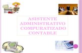Asistente administrativo, contable y computarizado