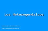 Gramatica - Heterogenericos (Portugues / Español)