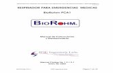RESPIRADOR PARA EMERGENCIAS MEDICAS BioRohm PCA1