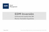Edm inversion, en español