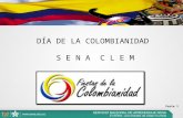 Día de la Colombianidad SENA CLEM (Parte 1)