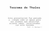 Teorema de thales   ppt