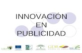 Innovación en publicidad GDR Sierra de Cádiz. "Proyecta la Sierra"