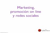Marketing, promoción on line y redes sociales (resumen)