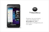 Principios de diseño para apps en BlackBerry 10