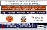 2014-COLOMBIA-RONALD MELGAREJO-IV CONGRESO DE EXPERIENCIAS DIDÁCTICAS Y PEDAGÓGICAS EN EDUCACIÓN VIRTUAL