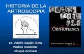 Historia de la artroscopia