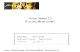 Museu picasso 2.0 - Anna Guarro Navarro. Redes sociales y museos.