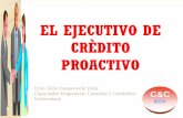 Ejecutivo de crédito proactivo