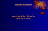 Educacion tecnico productiva